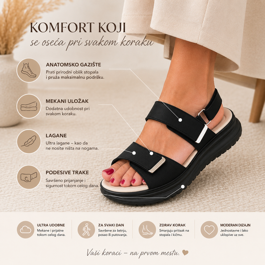 Sola Comfort Sandale
