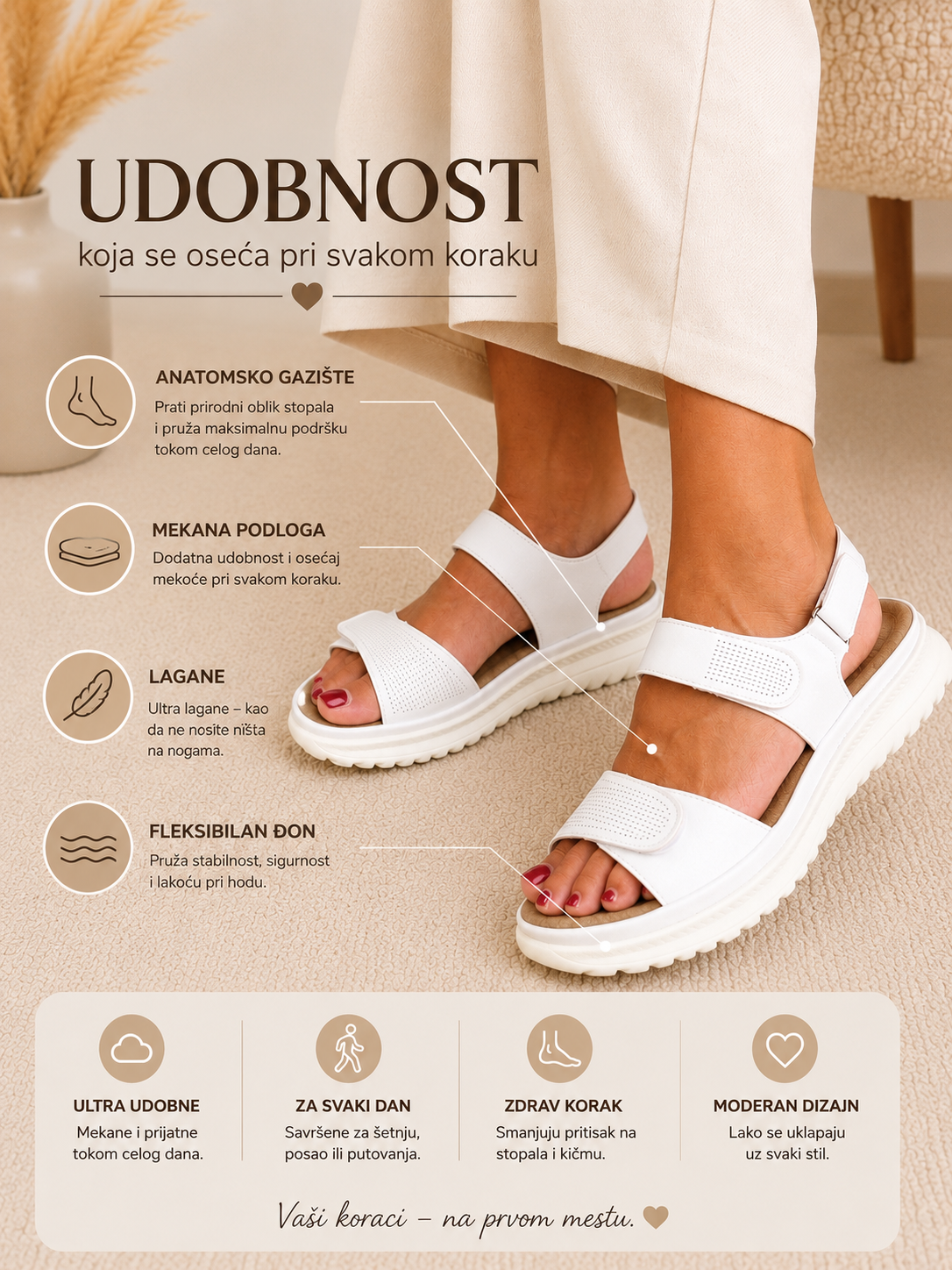 Stela Comfort Sandale